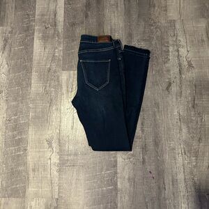 Hollister Women's Dark Blue Skinny Jeans